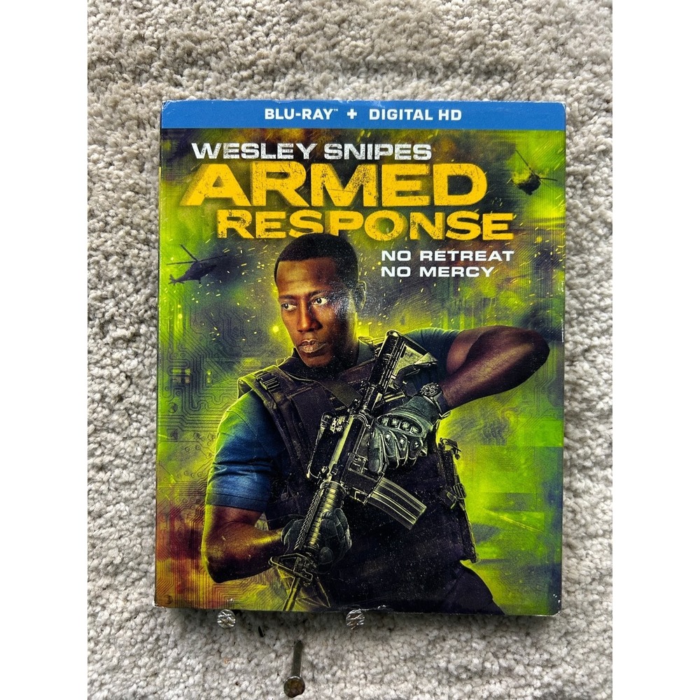 Armed Response Blu-ray‎ 2017 Wesley Snipes Action Thriller Digital HD